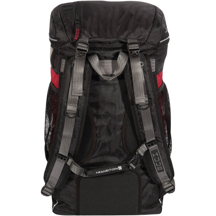 2025 Huub Transition II Rucksack A2-HB19BR - Black / Dunkelrot